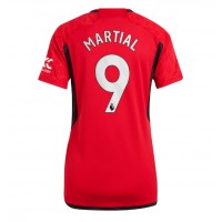 Zenski Nogometni Dres Manchester United Anthony Martial #9 Domaci 2023-24 Kratak Rukav